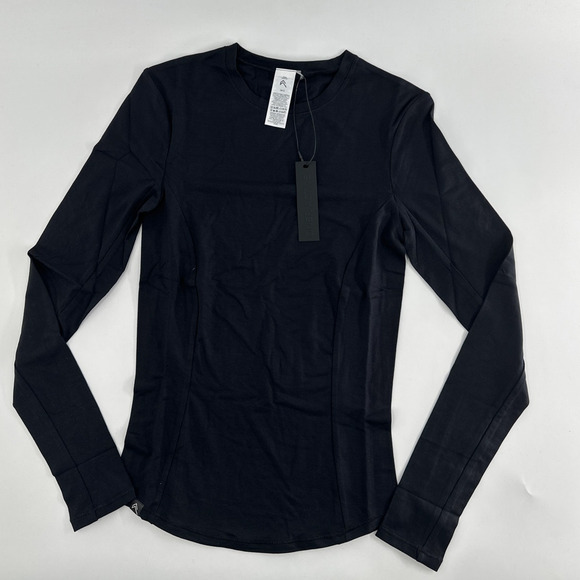 Oner Active Women's Black Mellow Soft Long Sleeve Top Size M - Picture 5 of 7